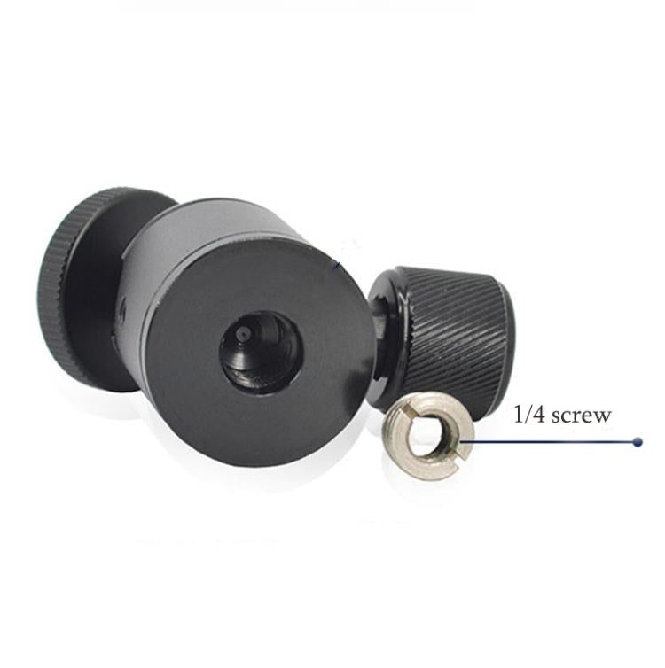 BH-907 Mini Desktop Aluminum Alloy Tripod Mini Ball Head 360 Degree Pan 90 Degree Tilt Tripod - Tripod Heads by buy2fix | Online Shopping UK | buy2fix