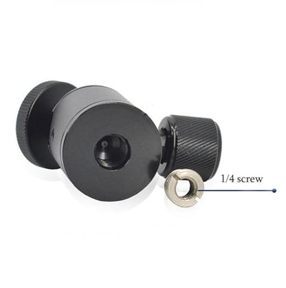BH-907 Mini Desktop Aluminum Alloy Tripod Mini Ball Head 360 Degree Pan 90 Degree Tilt Tripod - Tripod Heads by buy2fix | Online Shopping UK | buy2fix