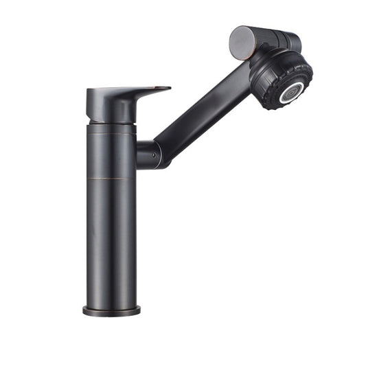 Universal Swivel Faucet Bathroom Hot & Cold Dual-Out Mode Faucet, Specification: Short HT-99528 - Faucets & Accessories by buy2fix | Online Shopping UK | buy2fix