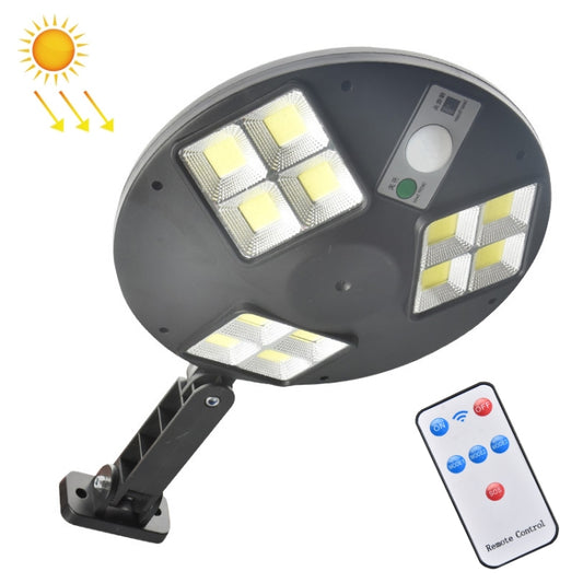 144 COB Solar Human Body Sensor Street Light Garden Wall Light with Remote Control Outdoor Security Light by buy2fix