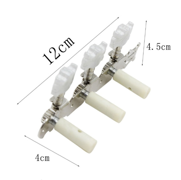 Guitar Knob Gear Type Snap Pegs Alloy Base Knobs(Y-06) - String Instrument Accessories by buy2fix | Online Shopping UK | buy2fix