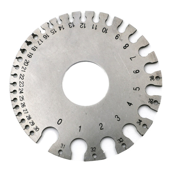 Stainless Steel Wire Gauge Model Weld Inspection Ruler Thickness Ruler Wire Welding Gauge