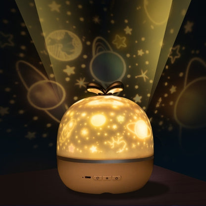 Fantasy Starry Sky Projector Night Light Atmosphere Light Valentine Day Gift, Style: Rechargeable by buy2fix