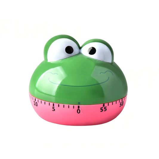 Kitchen Mechanical Timer Cartoon 60 Minutes Timer Baking Cooking Reminder(Frog) - Digital Countdown by buy2fix | Online Shopping UK | buy2fix