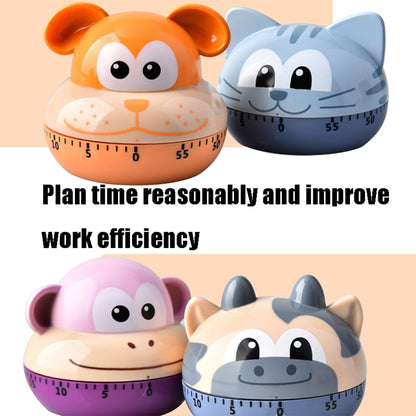 Kitchen Mechanical Timer Cartoon 60 Minutes Timer Baking Cooking Reminder(Puppy) - Digital Countdown by buy2fix | Online Shopping UK | buy2fix