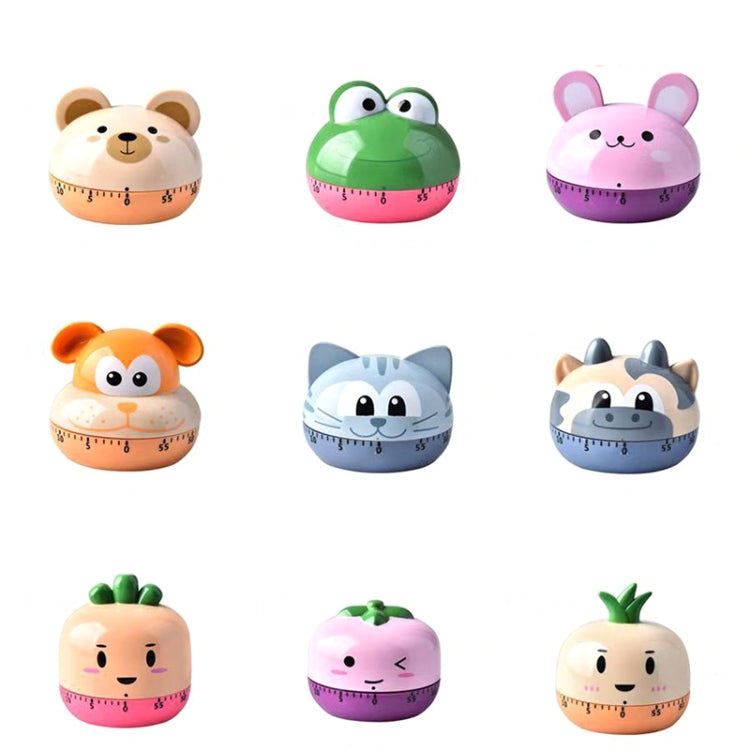 Kitchen Mechanical Timer Cartoon 60 Minutes Timer Baking Cooking Reminder(Puppy) - Digital Countdown by buy2fix | Online Shopping UK | buy2fix