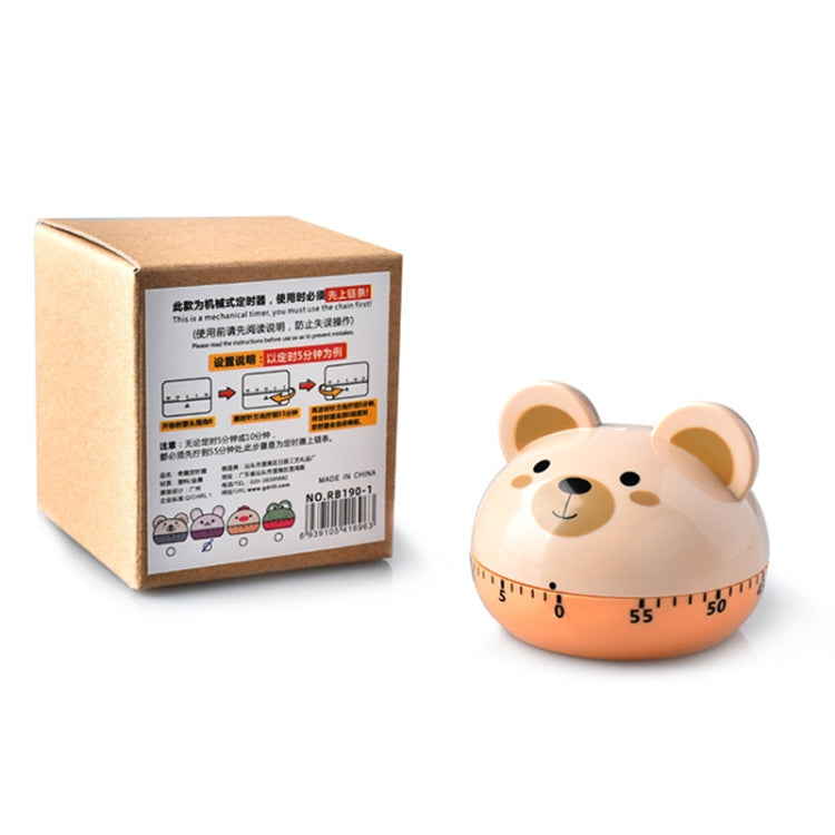 Kitchen Mechanical Timer Cartoon 60 Minutes Timer Baking Cooking Reminder(Puppy) - Digital Countdown by buy2fix | Online Shopping UK | buy2fix