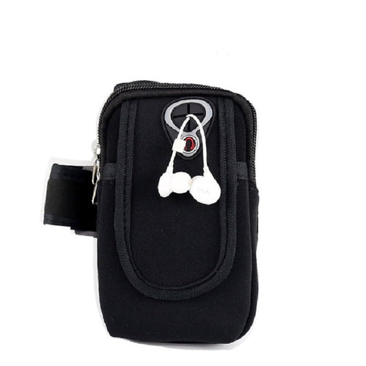 Running Mobile Phone Arm Bag Sports Mobile Phone Arm Sleeve(Black) - Other by buy2fix | Online Shopping UK | buy2fix