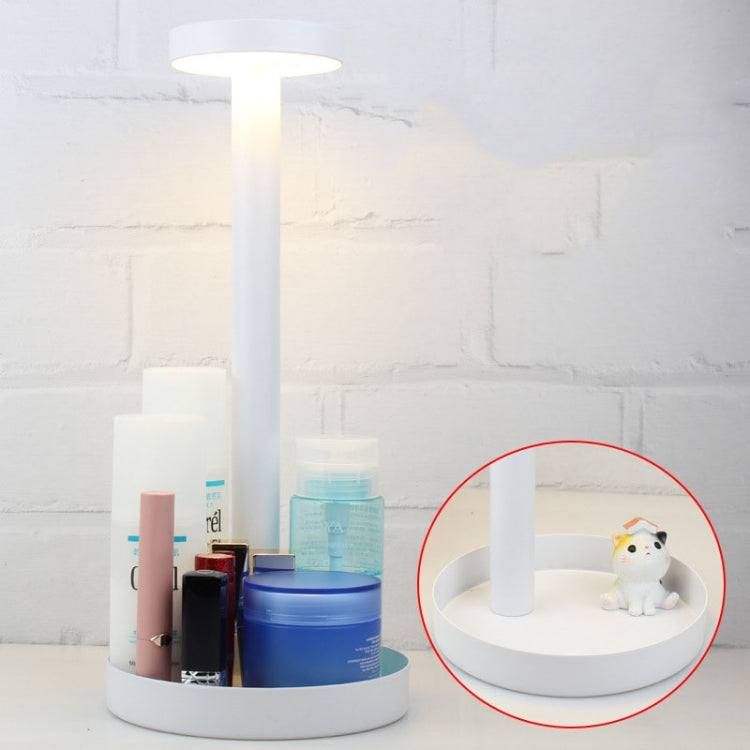 BC965 Student Eye Protection USB Waterproof LED Table Lamp Bedside Bar Table Lamp, Colour: White Storage by buy2fix