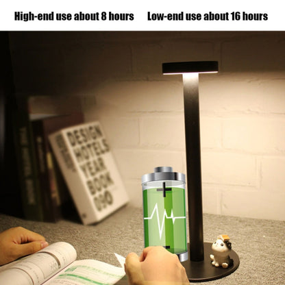 BC965 Student Eye Protection USB Waterproof LED Table Lamp Bedside Bar Table Lamp, Colour: White Storage by buy2fix