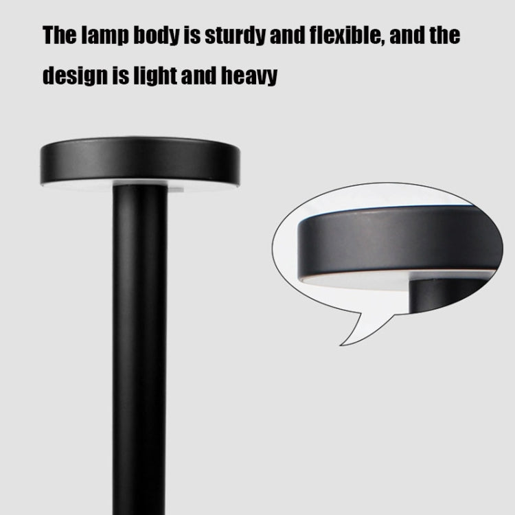 BC965 Student Eye Protection USB Waterproof LED Table Lamp Bedside Bar Table Lamp, Colour: White Storage by buy2fix