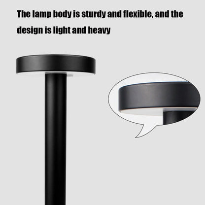 BC965 Student Eye Protection USB Waterproof LED Table Lamp Bedside Bar Table Lamp, Colour: White Storage by buy2fix