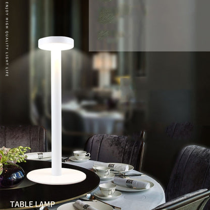 BC965 Student Eye Protection USB Waterproof LED Table Lamp Bedside Bar Table Lamp, Colour: White Storage by buy2fix