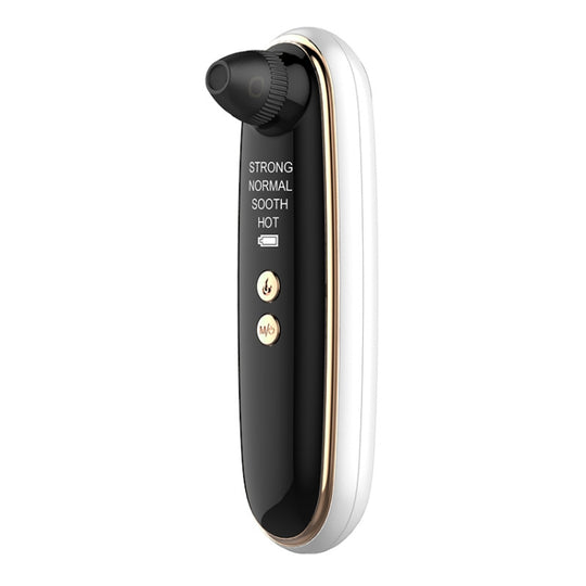 Visualized Hot Compress Blackhead Suction Device Pore Cleaner and Bubble Export Instrument(White)
