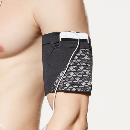 Reflective Motion Arm Bag Close Mobile Phone Bag, Size:M(Black) - Other by buy2fix | Online Shopping UK | buy2fix