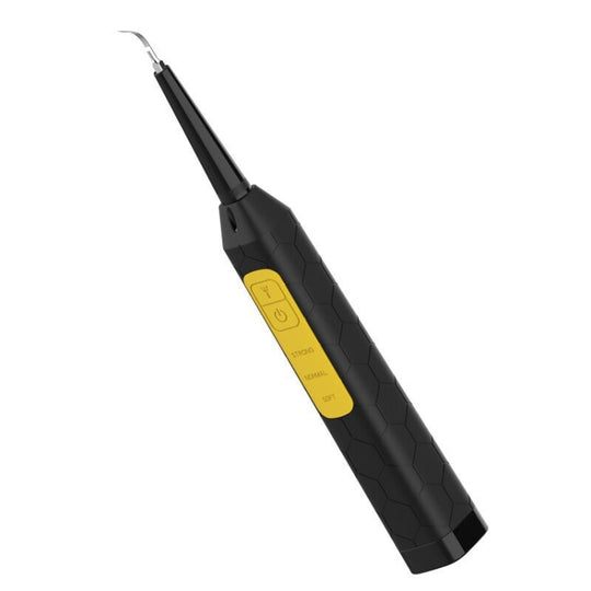 JYQ-023 Oral Tooth Cleaning and Care Tool Household Electric Dental Instrument for Removing Yellow Teeth and Tobacco Stains(Black)