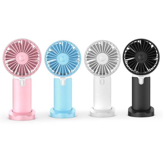 Desktop Portable Handheld Mini Silent Fan, Colour: X2 Pink by buy2fix