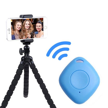 3 PCS Bluetooth Remote Control Diamond-Shaped Selfie Mobile Phone Camera Remote Control(Blue) - Phone Remote Control by buy2fix | Online Shopping UK | buy2fix