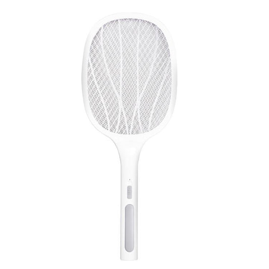 Electrical Mosquito Swatter Mosquito Killer Two-In-One USB Rechargeable Household Electrical Mosquito Swatter, Colour: LEDx6 Gray (Base Charging) - Fly Swatter by buy2fix | Online Shopping UK | buy2fix