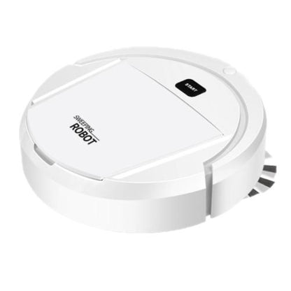Household Automatic Smart Charging Sweeping Robot, Specification: 3 in 1（White） by buy2fix