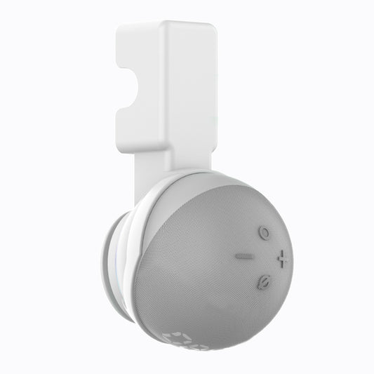 Smart Speaker Wall Bracket For Amazon Echo Dot 4(White) - Speaker Bracket by buy2fix | Online Shopping UK | buy2fix