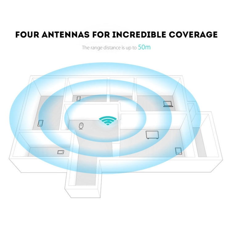 PIX-LINK LV-WR09 300Mbps WiFi Range Extender Repeater Mini Router(EU Plug) by buy2fix