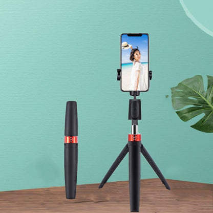 Bluetooth Selfie Stick Integrated Video Broadcasting Tripod Selfie Stick(White) - Selfie Sticks by buy2fix | Online Shopping UK | buy2fix