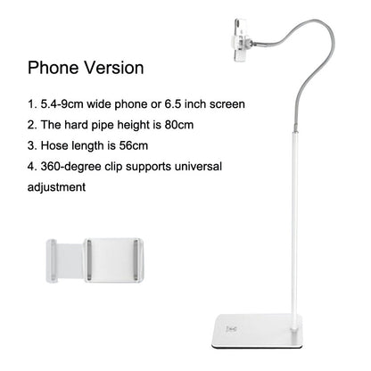 SSKY L6 Bedside Sofa Live Landing Phone Tablet Computer Bracket, Style: Phone Version (White) - Lazy Bracket by SSKY | Online Shopping UK | buy2fix