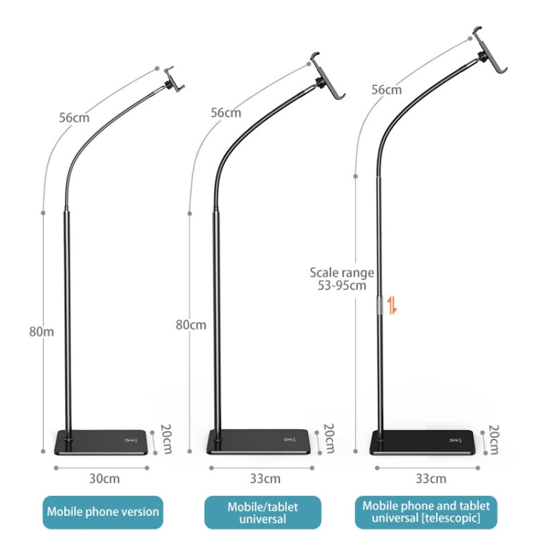 SSKY L6 Bedside Sofa Live Landing Phone Tablet Computer Bracket, Style: Phone Version (Black) - Lazy Bracket by SSKY | Online Shopping UK | buy2fix