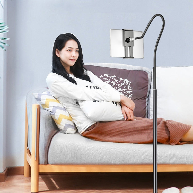 SSKY L6 Bedside Sofa Live Landing Phone Tablet Computer Bracket, Style: Base Heavy Version (White) - Lazy Bracket by SSKY | Online Shopping UK | buy2fix