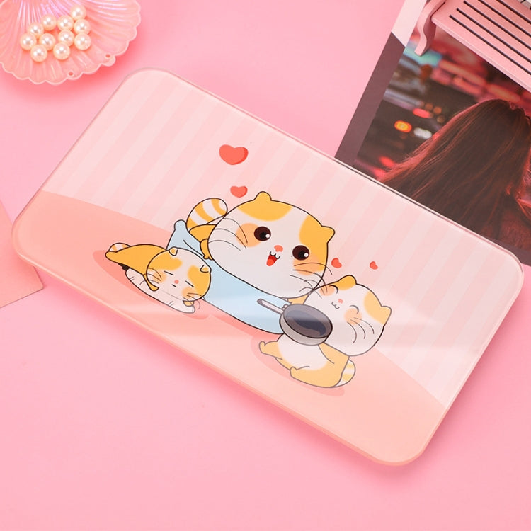 ZJ25 Mini Cartoon Weight Scale Home Accurate Portable Human Body Scale Battery(Meow) by buy2fix