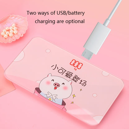 ZJ25 Mini Cartoon Weight Scale Home Accurate Portable Human Body Scale Battery(Meow) by buy2fix