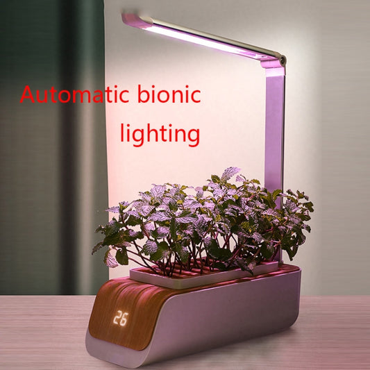 H003 Intelligent Hydroponic Vegetable Planting Machine Full-Spectrum Plant Growth Lamp Soil-Cultivation Vegetable Flower Pot(No Temperature Display) - LED Grow Lights by buy2fix | Online Shopping UK | buy2fix
