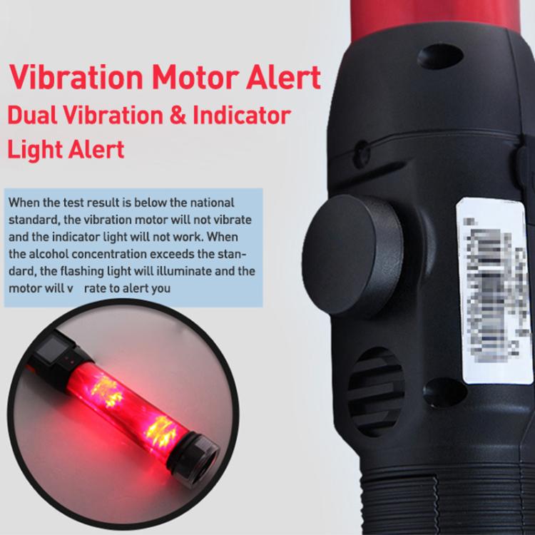 Cheetah No. 1 Alcohol Tester Blowing Baton Alcohol Tester With Flashlight Function，CN Plug by buy2fix