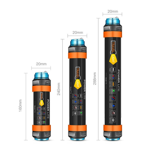 T30 Outdoor LED Camping Light Multi-Function Emergency IP68 Waterproof Flashlight with Mosquito Repellent / Warning Function by buy2fix