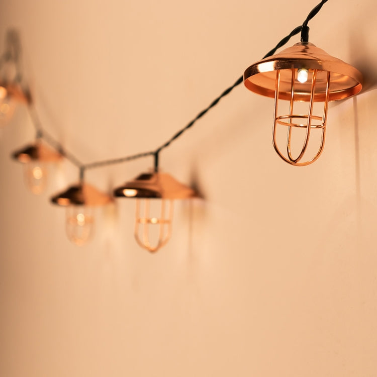 6m 20LEDs Solar Outdoor Corridor Light String IP65 Iron Festival Decoration String Lights by buy2fix