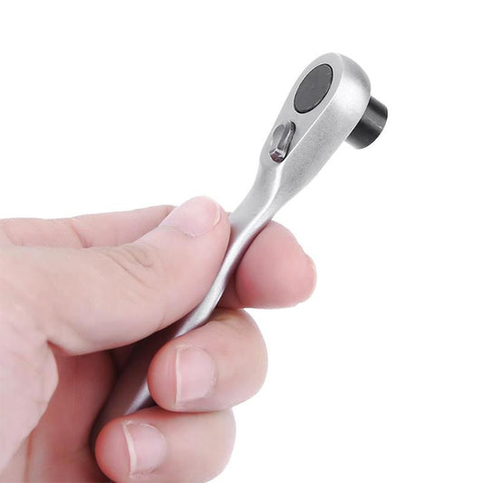 Portable Mini Single-Ended Torque Rachet Wrench Spanner Hand Repair Tools - Hex Key & Spanner by buy2fix | Online Shopping UK | buy2fix