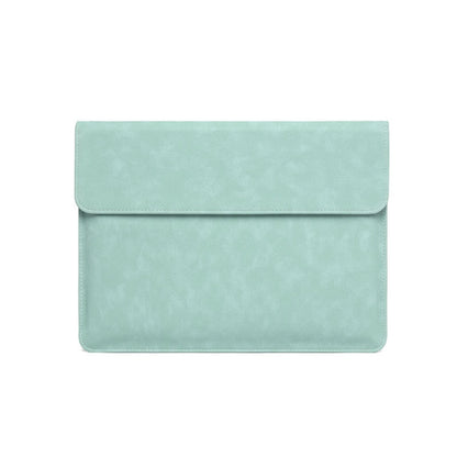 Horizontal Sheep Leather Laptop Bag For Macbook Pro 15 Inch A1707/A1990(Liner Bag  Fruit Green) - Protective Bags by buy2fix | Online Shopping UK | buy2fix