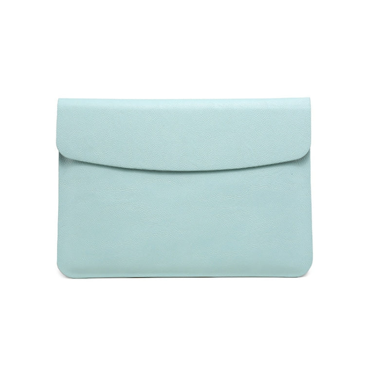 Horizontal Litchi Texture Laptop Bag Liner Bag For MacBook 13 Inch A1708 / 1706/1989 / A2337 / A2338(Liner Bag Green) by buy2fix