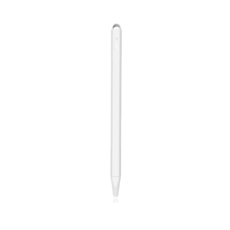5 PCS Stylus Silicone Protective Case For Apple Pencil 2(White) by buy2fix
