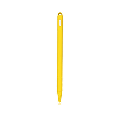 5 PCS Stylus Silicone Protective Case For Apple Pencil 2(Yellow) by buy2fix
