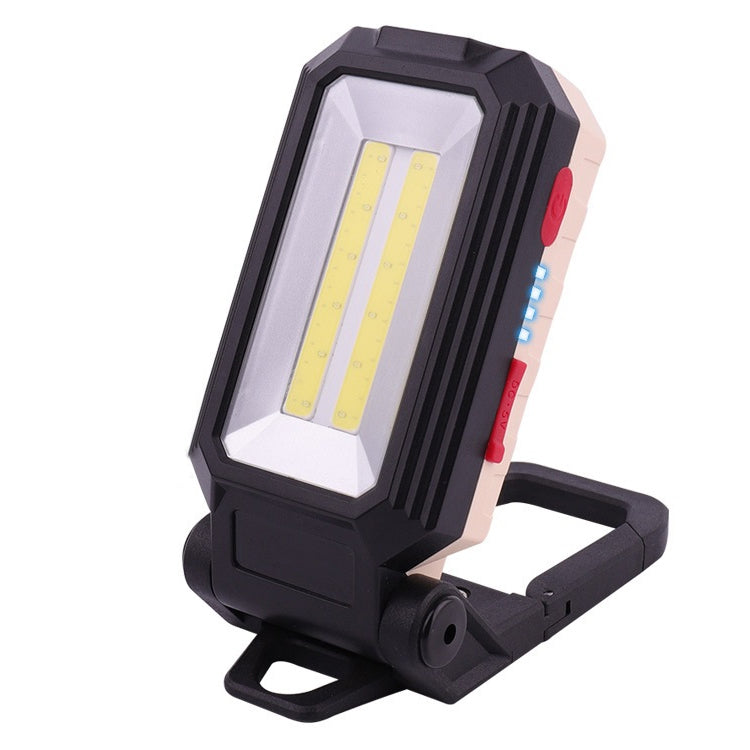 W559 2 COB + T6 Glare Car Inspection Working Light USB Charging LED Folding Camping Lamp with Hook + Magnet by buy2fix