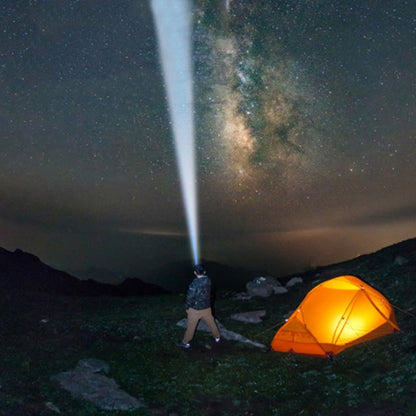 W559 2 COB + T6 Glare Car Inspection Working Light USB Charging LED Folding Camping Lamp with Hook + Magnet by buy2fix