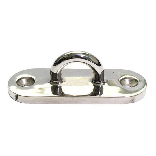 316 Stainless Steel Oval Boat Plate Seat Hand Rowing Boat Fixed Seat Accessories, Specification: 88mm