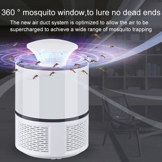 Household Mute Inhalation Photocatalyst USB Physical Mosquito Killer 365-White(USB) - Repellents by buy2fix | Online Shopping UK | buy2fix