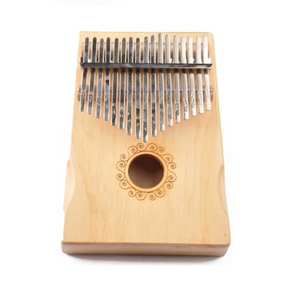 17-Tone Thumb Piano Kalimba Beginners Introduction Finger Piano, Colour: Wooden - Keyboard Accessories by buy2fix | Online Shopping UK | buy2fix