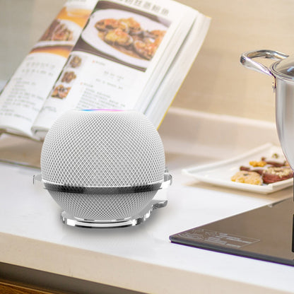 JP02Y Wall-Mounted / Desktop Acrylic Bracket For Apple HomePod Mini(White) - Speaker Bracket by buy2fix | Online Shopping UK | buy2fix