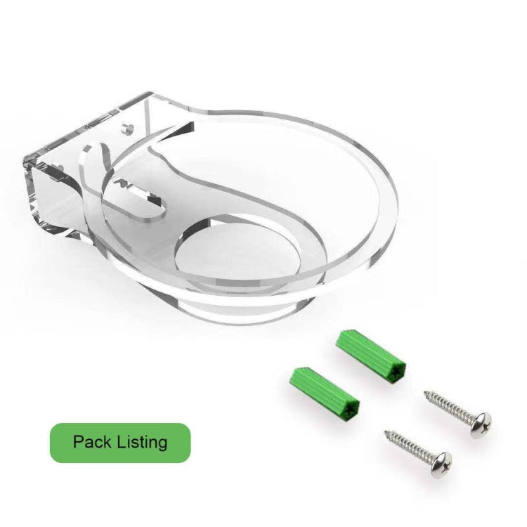 JP02Y Wall-Mounted / Desktop Acrylic Bracket For Apple HomePod Mini(White) - Speaker Bracket by buy2fix | Online Shopping UK | buy2fix