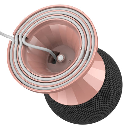 Speaker Desktop Metal Bracket For Apple Home Pod Mini(Rose Pink) - Speaker Bracket by buy2fix | Online Shopping UK | buy2fix