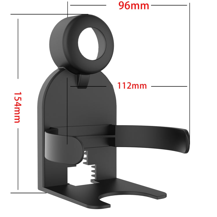 JGL01 Wall-Mounted Bracket For Google Nest Wifi Router + Point(Black) - Speaker Bracket by buy2fix | Online Shopping UK | buy2fix